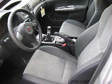 09 STI interior