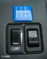 new STi  DCCD buttons