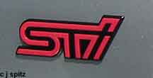 new STi trunk logo 2005