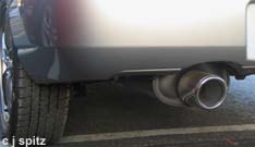 new 05 Subaru WRX tailpipe tip