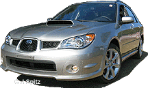 front of 2006 Subaru wagon