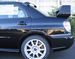 2006 STi roof vane spoiler