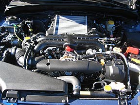 2008 WRX 2.5L turbo engine