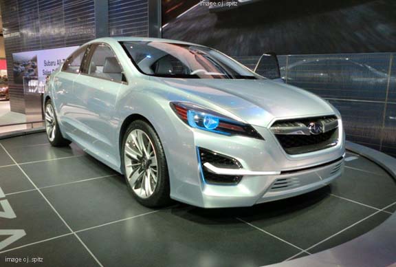 2012 model year Subaru Impreza concept car, November 2010