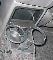 rear cup holder on Imprezas