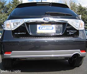 Outback Sport with rear bumper underguard
