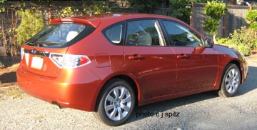 Paprika Red metallic 5 door wagon