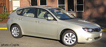 Sunlight Gold Opal, 5 door wagon shown