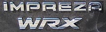 WRX LOGO on gate