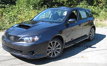 09 Subaru WRX 5 door with optional sport grill