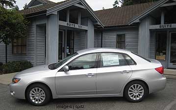 spark silver 2010 Impreza Premium 4 door