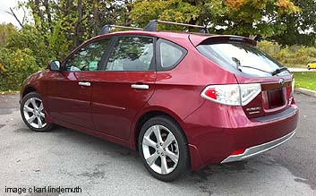 new color for 3011 Impreza Outback Sport- camillia red