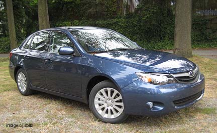 2011 Impreza sedan, marine blue pearl color