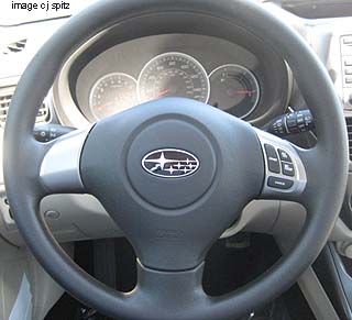 2.5i steering wheel with cruise control