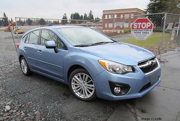 sky blue metallic 2012
          subaru impreza 5 door