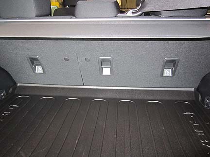 2012 impreza LATCH system child safety hooks