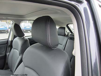 2012 impreza                headrest tilts