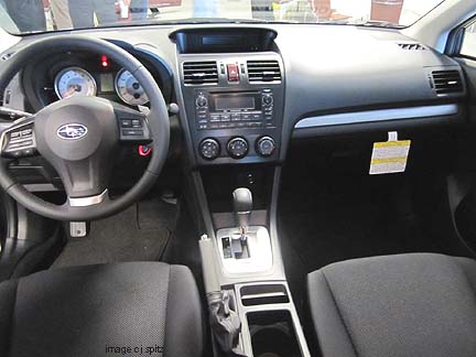 2012 impreza                gray interior