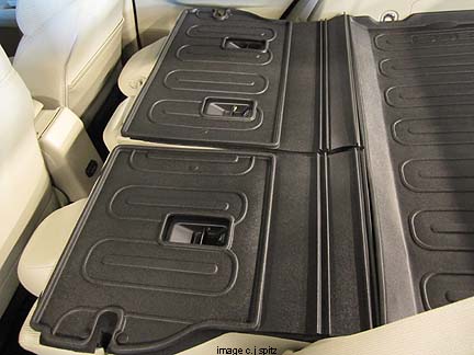 rear seat seatback protectors available on 2012 Impreza 5 door models