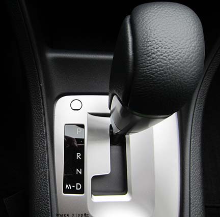 2012 Subaru                Impreza CVT has drive and manual mode