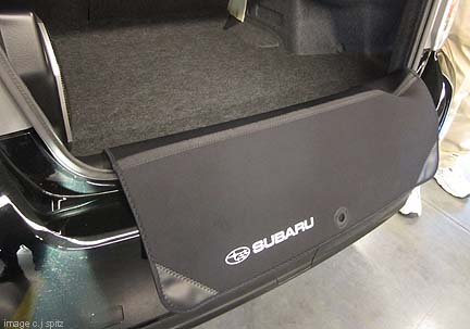 2012 Impreza bumper protector covers the bumper