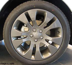 2012 Impreza Sport 17 gunmetal gray alloy wheel