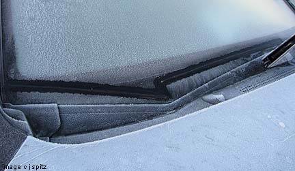 2012                Subaru Impreza front wiper de-icer, part of the all                weather package