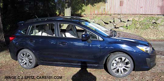 deep seat blue 2014 Impreza Sport