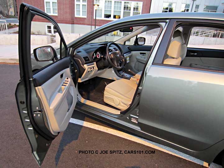 jasmine green impreza with ivory interior