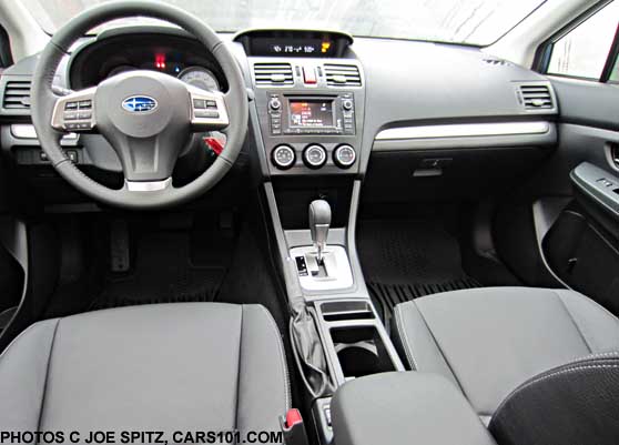 2014 impreza limited with gray leather