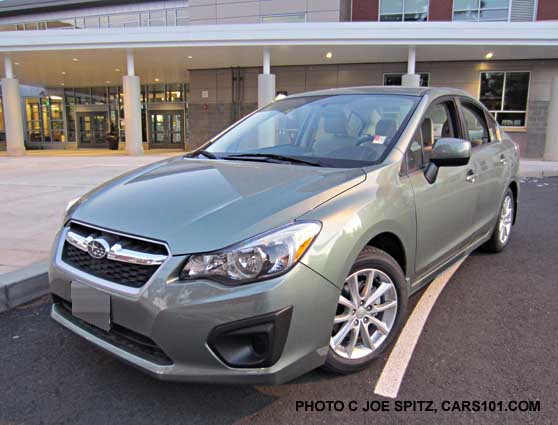 jasmine green subaru impreza sedan 4 door