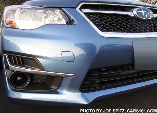 2015 Impreza Premium, no fog light, quartz blue shown