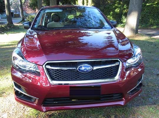 front grill, 2015 Impreza 2.0i sedan