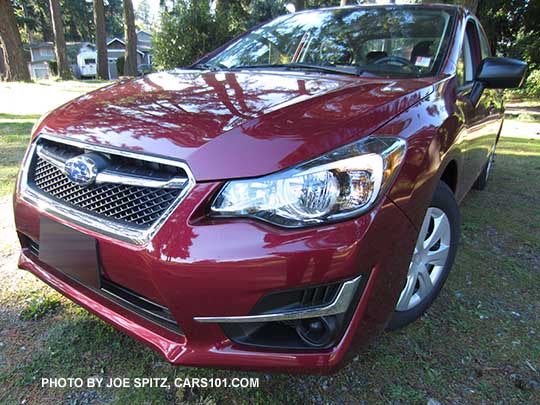 2015 Impreza 2.0i front grill