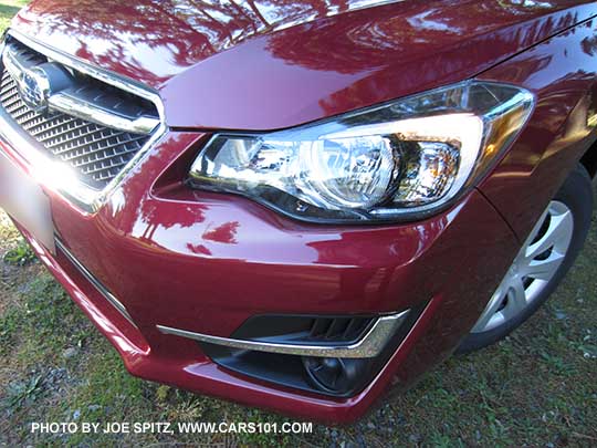 2015 Impreza 2.0i headlight