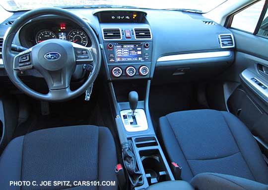 2015 Subaru Impreza 2.0i or Premium CVT gray interior