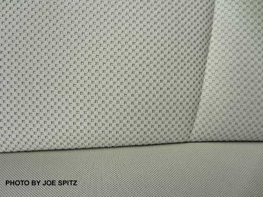 2015 Impreza warm ivory tricot cloth on 2.0i and 2.0i Premium model