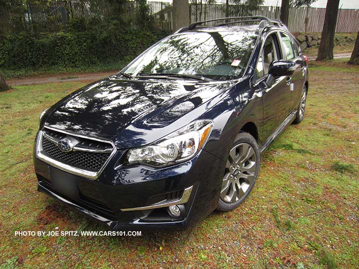 2015 Subaru Impreza Sport deep sea blue color