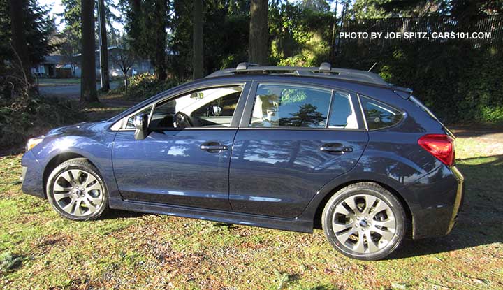 deep sea blue 2015 Subaru Impreza Sport