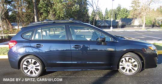 2015 Subaru Impreza Sport deep sea blue color