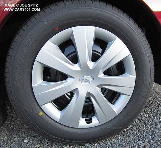 2015 Impreza 2.0i  15" steel wheel with plastic wheel cover