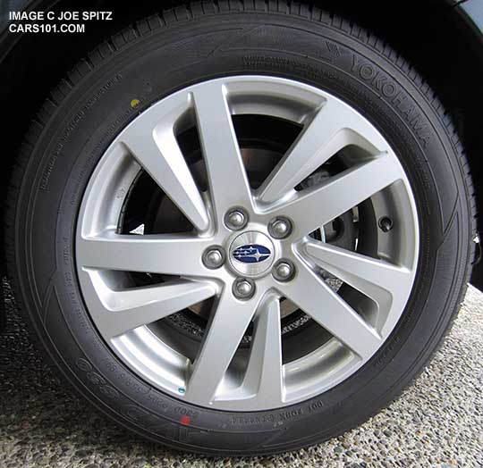 2015 Impreza Premium 16 silver alloy wheel