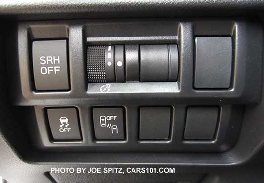 2017 Subaru Impreza Limited driver controls