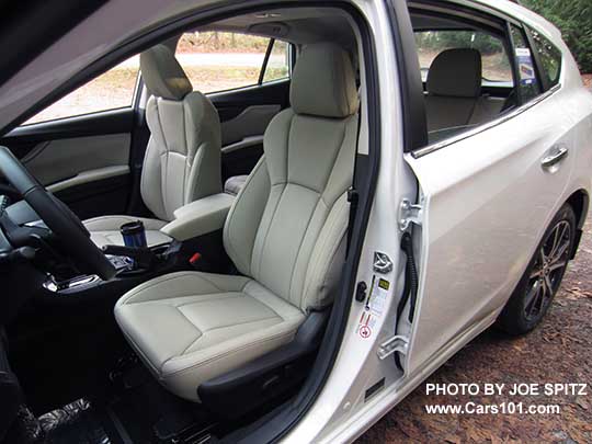 2017 Subaru Impreza Limited front 6 way power adjustable drivers seat