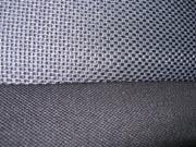 close-up of carbon black cloth, 2008 Subaru Impreza WRX
