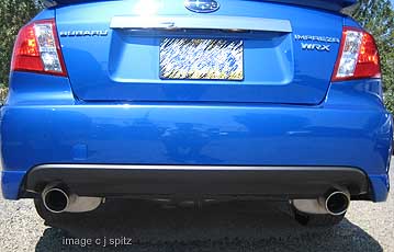 Catback exhaust on WRX sedan- a must have option