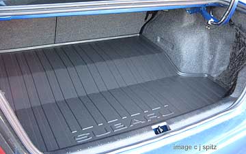 WRX sedan trunk mat