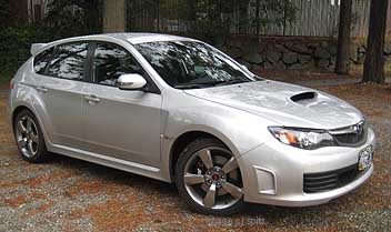 2010 WRX STI side view