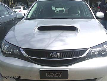 optional Sport Grill- 2010 WRX shown