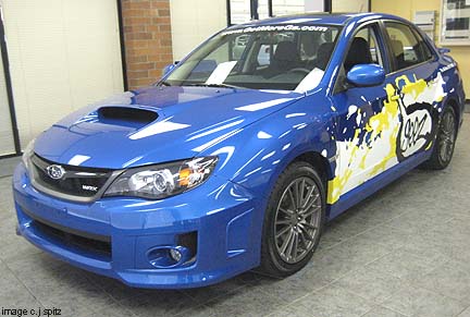 2011 WRX Premium sedan display car